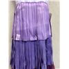 Image 3 : Woven Cocktail Swing Gown, Purple, Size 4, New with Tag (retail $2700)