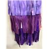 Image 4 : Woven Cocktail Swing Gown, Purple, Size 4, New with Tag (retail $2700)