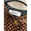 Image 2 : Woven Rich Brown Jacket w/ State of Hawaii Buttons, New, No Tag (Probably Small/Med)