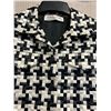 Image 2 : Woven Black-White Fiji Jacket w/ Fringe, Size M, New with Tag (Retail $1500)