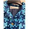 Image 3 : Woven Blue Jacket w/ Fringe & State of Hawaii Buttons, No Tag, Size Small ($1500 Retail)