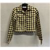 Image 1 : Woven Yellow-Brown Fiji Jacket w/ Fringe, Size S, New with Tag (retail $1500)