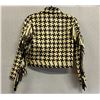 Image 5 : Woven Yellow-Brown Fiji Jacket w/ Fringe, Size S, New with Tag (retail $1500)