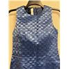 Image 2 : Woven Cocktail Dress, Navy, Size 4, New with Tag (retail $950)