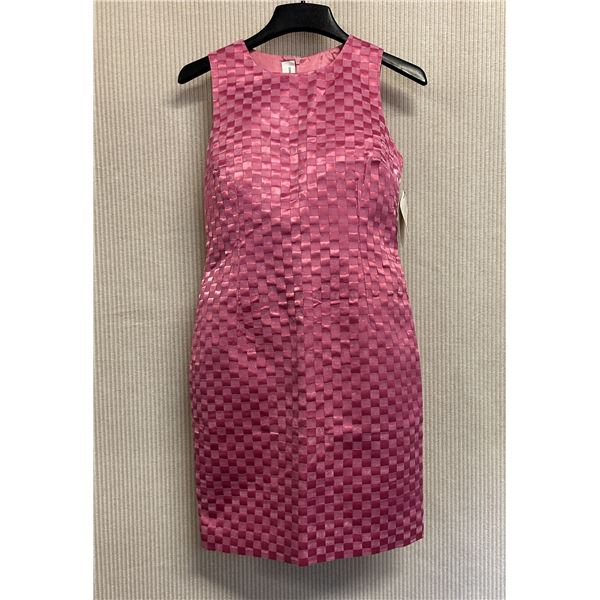 Woven Cocktail Dress, Rose, Size 6, New with Tag (retail $950)