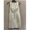 Image 1 : Woven Cocktail Dress, White, New - No Tag