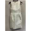 Image 1 : Woven Cocktail Dress, White, Size 8, New with Tag (retail $950)