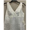 Image 2 : Woven Bias Top Dress - Chiffon, White, Size 12, New with Tag (retail $850)