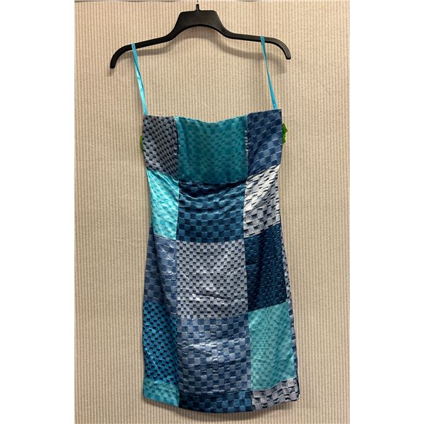 Mana Vanessa Casual Dress, Blue, Not Woven, Size 6, New with Tag (orig. retail $240)
