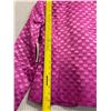 Image 8 : Woven Magenta Satin and Chiffon Jacket, Size 4, New with Tag (Retail $1250)