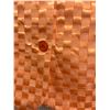 Image 3 : Woven Peach Satin and Chiffon Jacket, Size 6, New with Tag (Retail $1250)