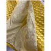 Image 4 : Woven Yellow Satin and Chiffon Jacket, Size 4, New with Tag, Missing Buttons (Retail $1250)