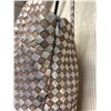 Image 8 : Christina von Fieandt Woven Cocktail Long Dress, White & Brown, New - No Tag (Bust 32", Waist 28")