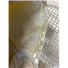 Image 4 : Woven Cream Satin Zippered Shorts, Lined, Size 6 (?), New, No Tag (Retail $250)