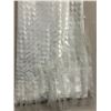 Image 3 : Long Woven White Satin & Chiffon Skirt w/ Ribbon Ties, Size 6, New with Tag (Orig. Retail $750)