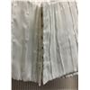 Image 10 : Long White Satin/Organza Skirt and Ribbed Bustier Top, New, No Tag, Size Unknown