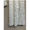 Image 3 : Long White Satin/Organza Skirt and Ribbed Bustier Top, New, No Tag, Size Unknown