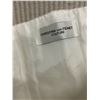 Image 9 : Long White Satin/Organza Skirt and Ribbed Bustier Top, New, No Tag, Size Unknown