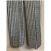 Image 3 : Woven Striped Pants, White & Black, Size 8, New with Tag (retail $800)