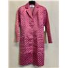 Image 1 : Woven Coat-Dress, Mauve Pink, Size 8, New with Tag (retail $1200)