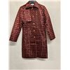 Image 1 : Woven Trench Coat, Cappuccino, Size 4, New with Tag (retail $2100)