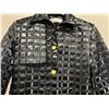 Image 2 : Woven Trench Coat, Black, Size 2, New with Tag (retail $2100)