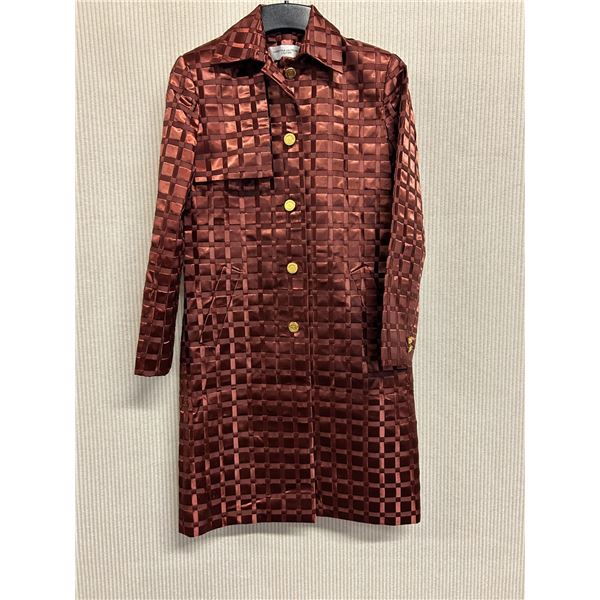Woven Trench Coat, Cappuccino, Size 2, New with Tag (retail $2100)