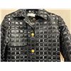 Image 2 : Woven Trench Coat, Black, Size 4, New with Tag (retail $2100)