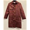 Image 1 : Woven Trench Coat, Cappuccino, Size 6, New with Tag (retail $2100)