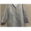Image 3 : Woven Cocktail Coat, Silver, Size 2, New with Tag (retail $1950)