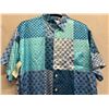 Image 2 : Mana Aloha Shirt, Blue, Size Large, New with Tag (Retail $80)
