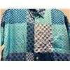 Image 3 : Mana Aloha Shirt, Blue, Size Large, New with Tag (Retail $80)