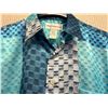 Image 2 : Mana Aloha Shirt, Blue, Size Medium, No Tag (Retail $80)
