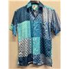 Image 1 : Mana Aloha Shirt, Blue, Size Small, New  - No Tag