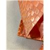 Image 9 : Woven Peach Satin and Chiffon Jacket & Skirt, Size 4, New with Tag (Original Retail $1750)