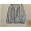 Image 1 : Woven Gray Satin Skirt, No Tag, Size Unknown. Waist Approx. 28" to 30"