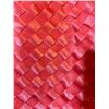 Image 7 : Long Woven Satin & Chiffon Coral Skirt w/ Ribbon Ties, Size 8, New with Tag (Orig. Retail $750)