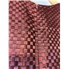 Image 8 : Long Woven Satin Chocolate Brown Sheath Gown, Size 2, New with Tag (Orig. Retail $1900)