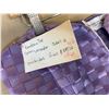 Image 8 : Woven Satin & Chiffon Bandeau Top, Lavender, Size 4, With Tag (Orig. Retail $399)