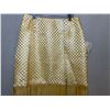 Image 2 : Woven Chamois Satin Oahu Skirt, Size 6, New with Tag (Orig. Retail $550).