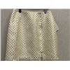 Image 2 : Woven Cream Satin Oahu Skirt, Size 2, New with Tag (Orig. Retail $550)