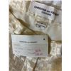 Image 2 : Woven Cream Satin Zippered Shorts, Lined, Size 4, New w/ Tag (Original Retail $250)