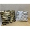 Image 1 : Two Woven Ribbon Satchels