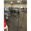 Image 1 : Stainless Steel Storage Rack On Wheels