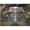 Image 1 : Stainless Steel Catering Cart On Wheels