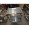 Image 1 : Stainless Steel Catering Cart On Wheels