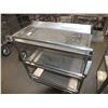 Image 1 : Stainless Steel Catering Cart On Wheels