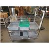 Image 1 : Stainless Steel Storage Rack On Wheels