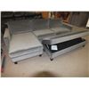 Image 1 : 2pc Sectional Sofa Set w/ large Ottoman