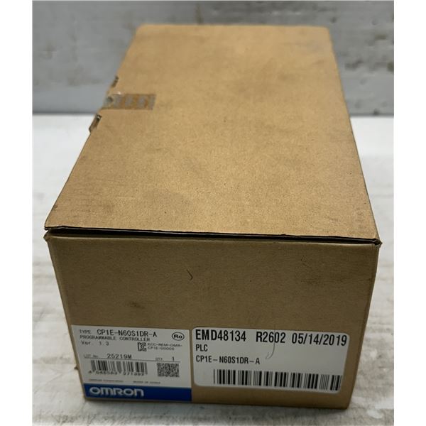 Omron #CP1E-N60S1DR-A Programmable Controller